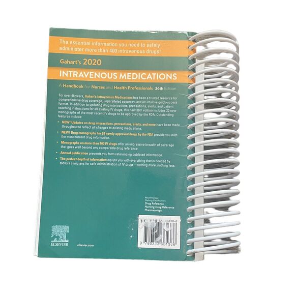 Gahart's 2020 Intravenous Medications: A Handbook for Nurses and Health Profes.. - Picture 2 of 7